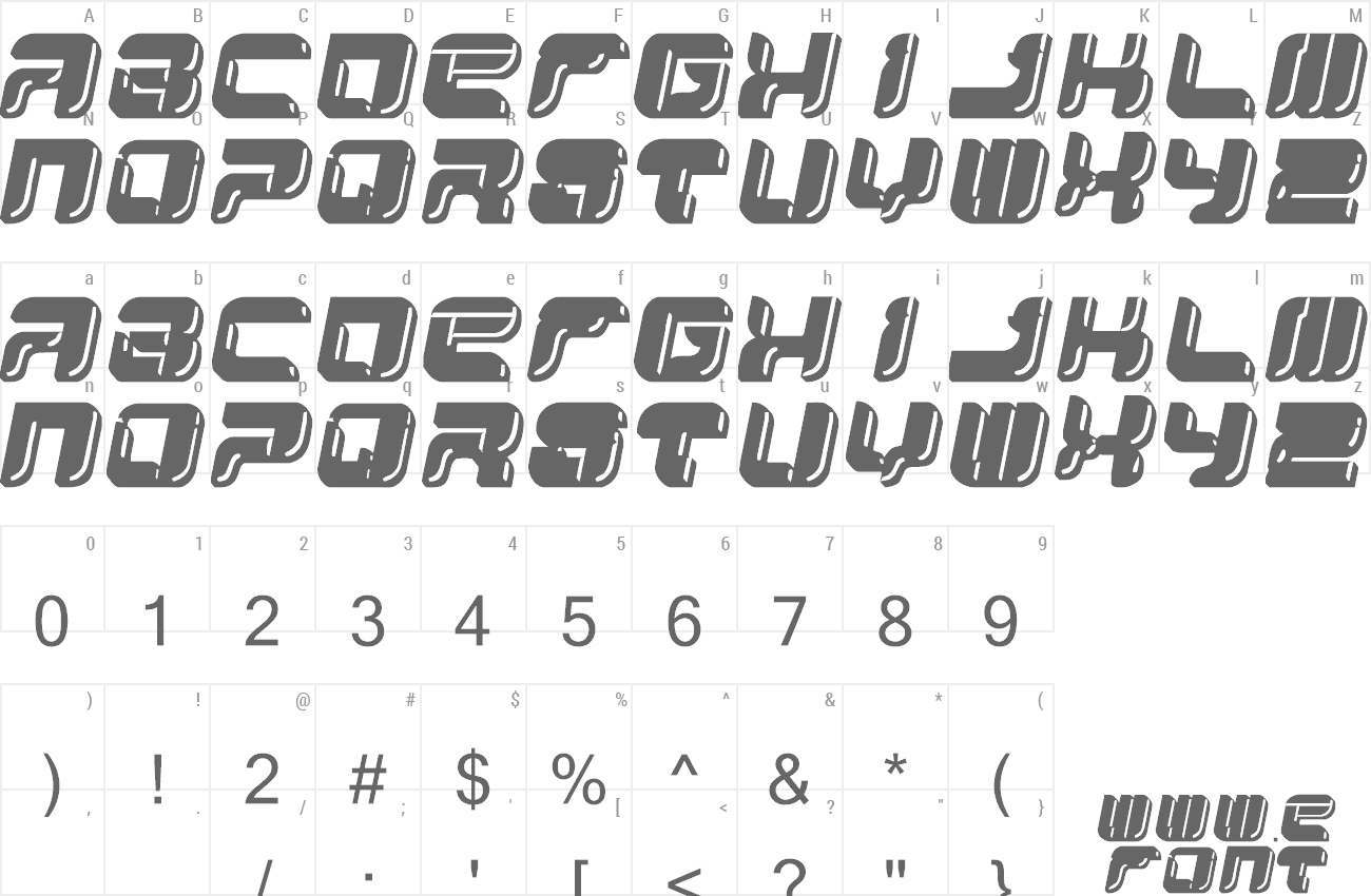 Font Yum Yum preview